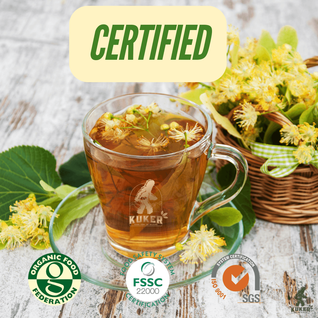 KUKER® Linden Tea 20 Tea Bags | 40g-3