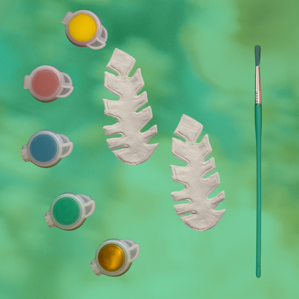 Palm Leaf Paint By Numbers Kit - DIY Nature Art for Adults and Kids, Easy-to-Follow Painting Kit with Numbered Canvas, High Quality Paints, Relaxing and Fun Activity | by Victory In Wellness-3