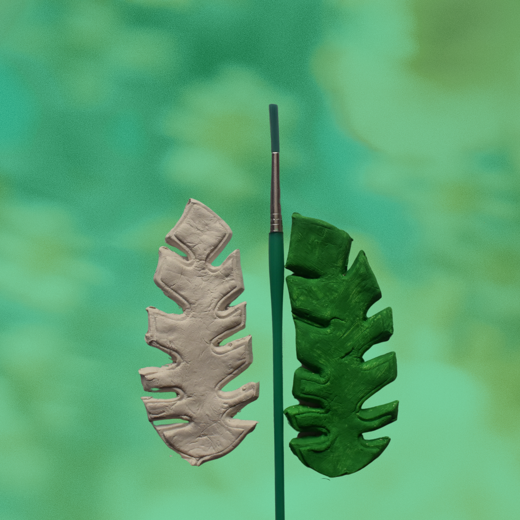 Palm Leaf Paint By Numbers Kit - DIY Nature Art for Adults and Kids, Easy-to-Follow Painting Kit with Numbered Canvas, High Quality Paints, Relaxing and Fun Activity | by Victory In Wellness-4