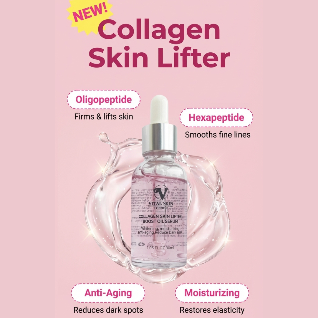 Collagen Oil Serum with oligopeptide & hexapeptide for Skin Lifting and Firming-1