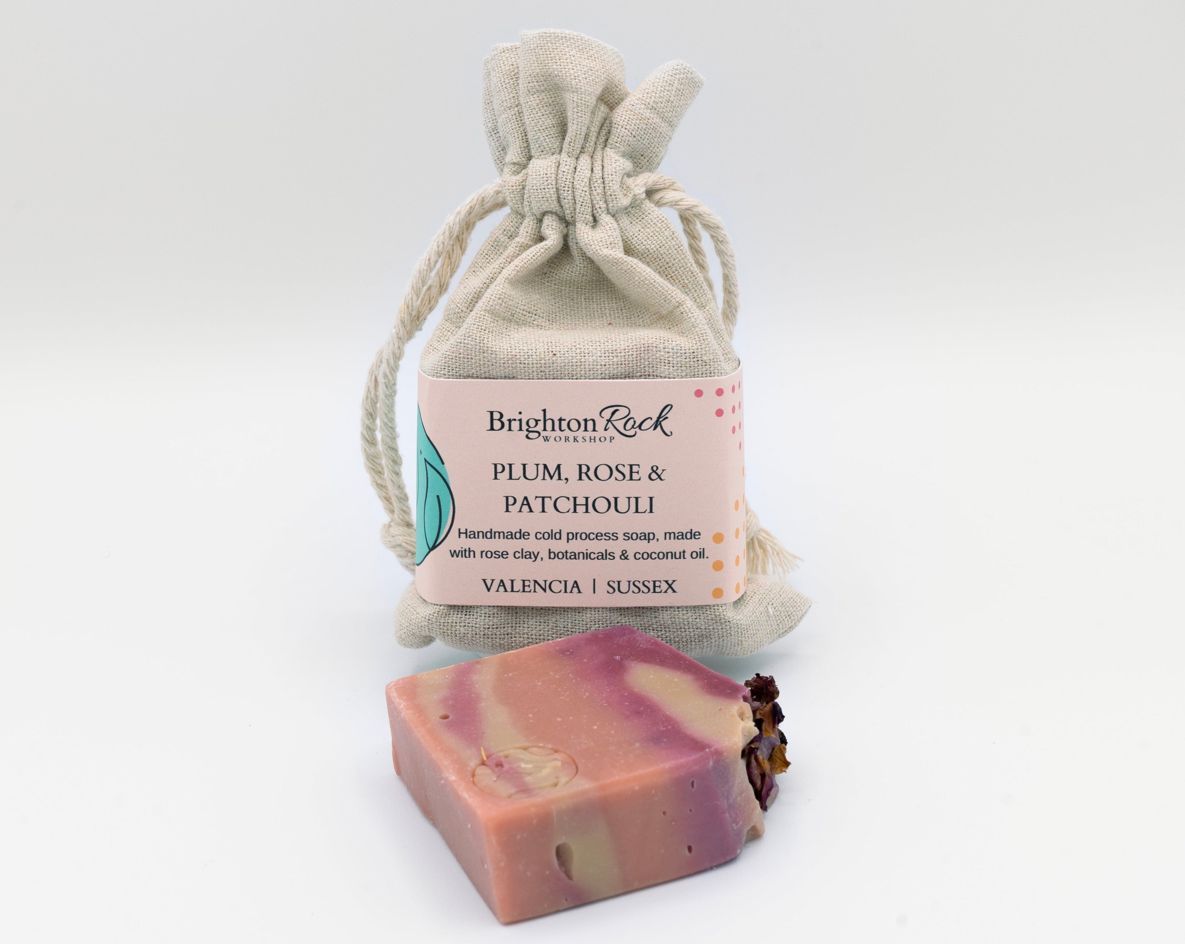 Plum, Rose & Patchouli - Rose Clay Soap-0