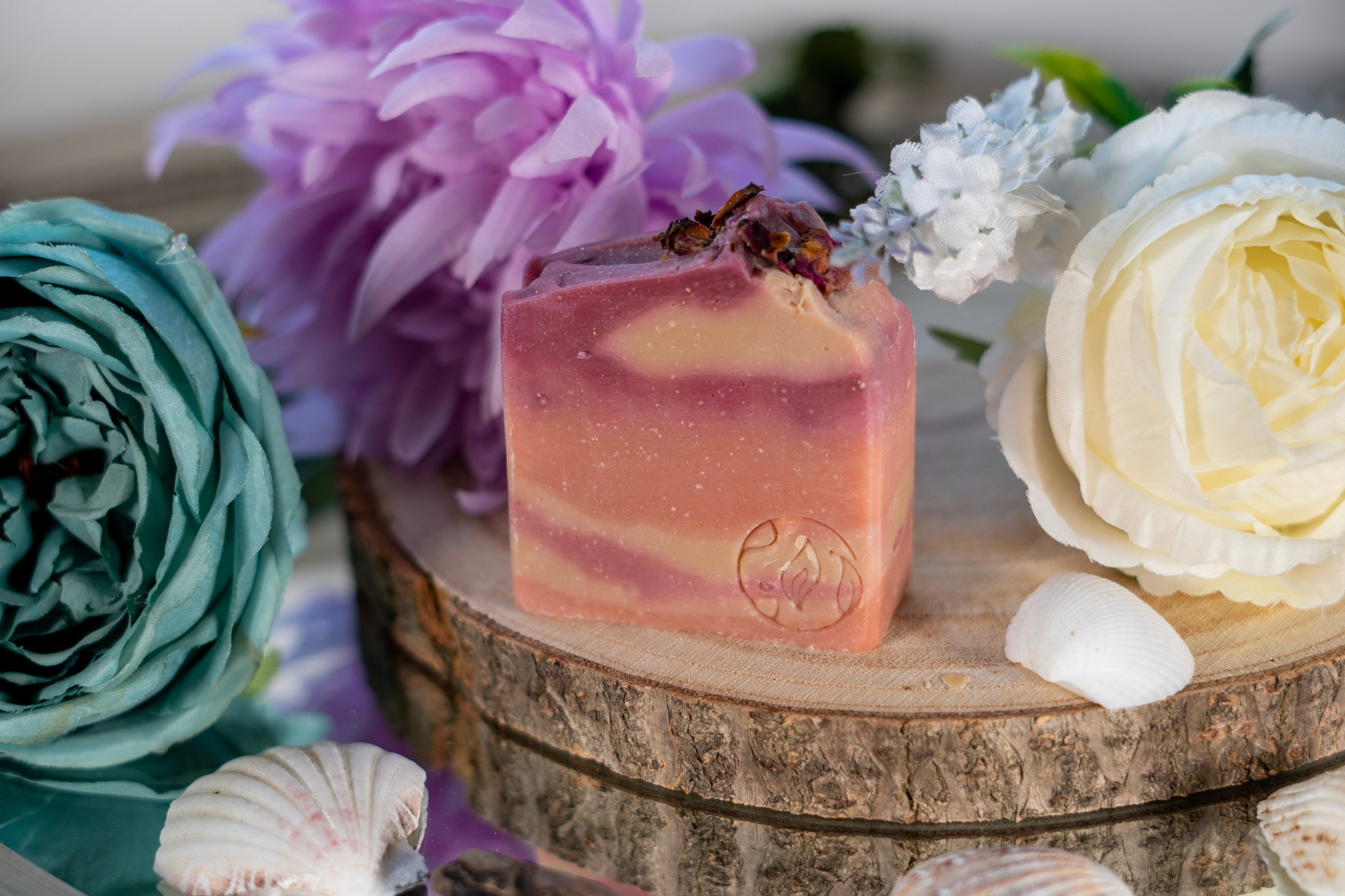 Plum, Rose & Patchouli - Rose Clay Soap-1