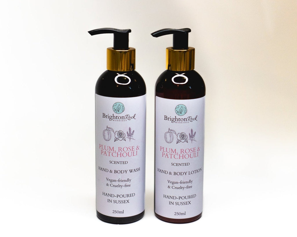 Liquid Hand & Body Lotion - Plum, Rose & Patchouli-0