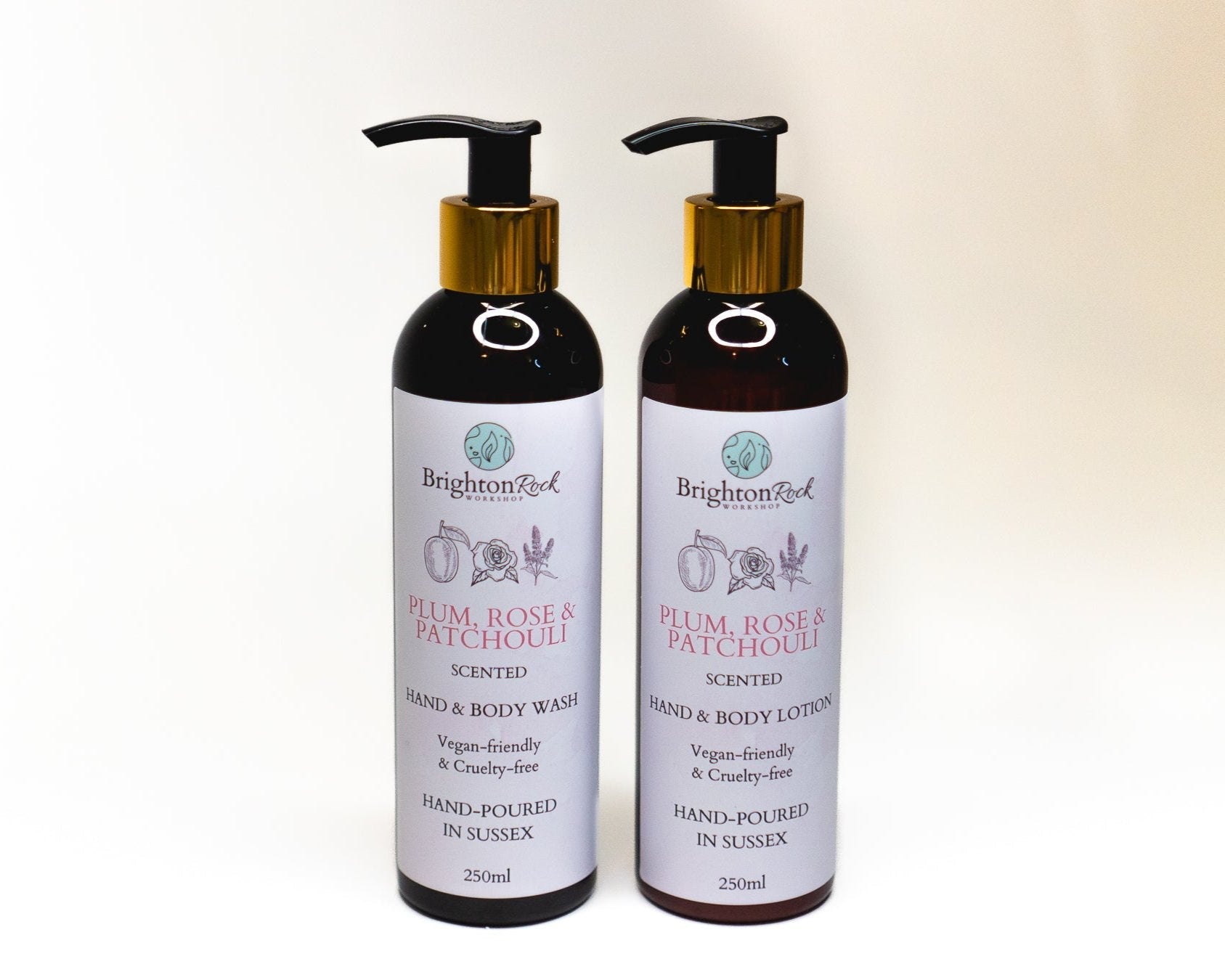 Liquid Hand & Body Lotion - Plum, Rose & Patchouli-0
